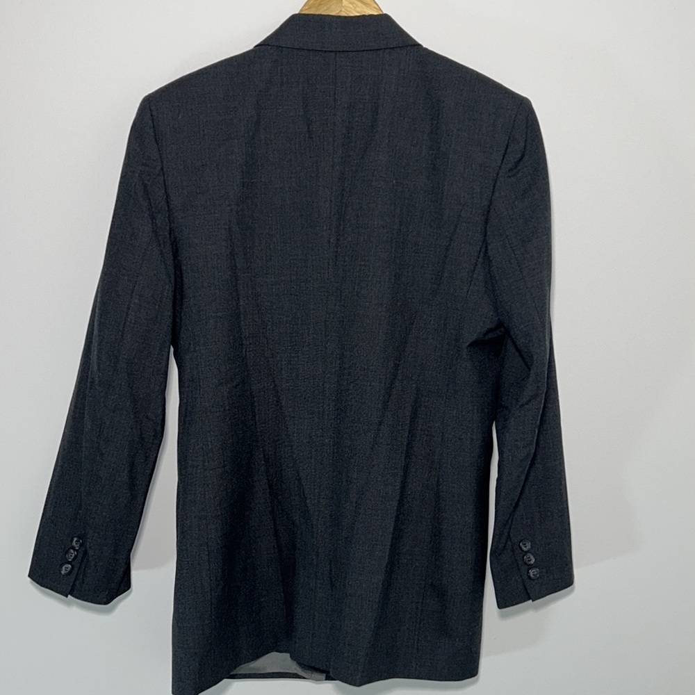 Brooks Brothers 100% Pure Wool Men’s Gray Sport Jacket/Blazer Size 40R - Picture 2 of 7